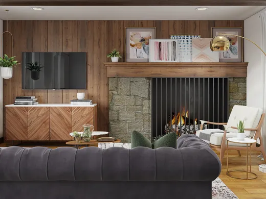 Living Room · Modern designed by Nupur