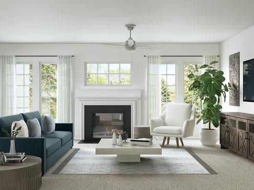 Living Room · Modern designed by Rocio