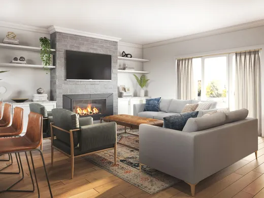 Living Room · Contemporary designed by Anny