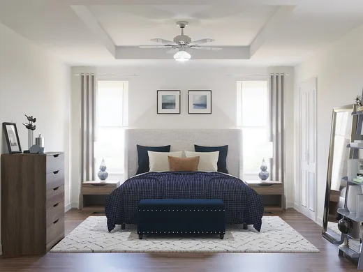 Bedroom · Farmhouse designed by Victoria