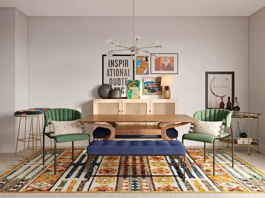 Dining Room · Eclectic designed by Natalie