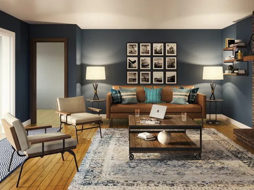 Living Room · Industrial designed by Lauren