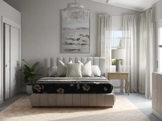 Bedroom · Contemporary designed by Elyse