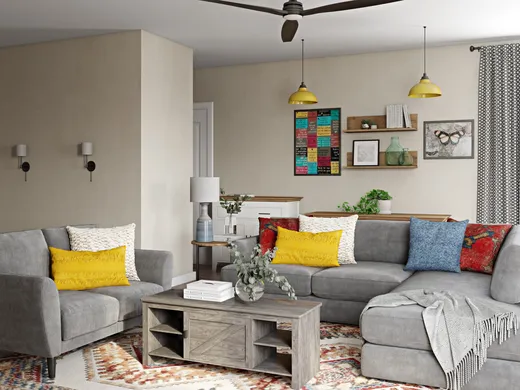 Living Room · Coastal designed by Taylor