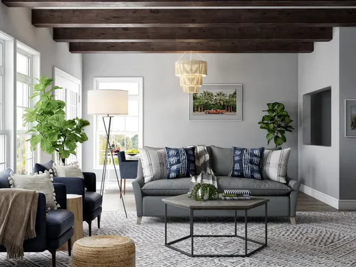 Living Room · Modern designed by Leah
