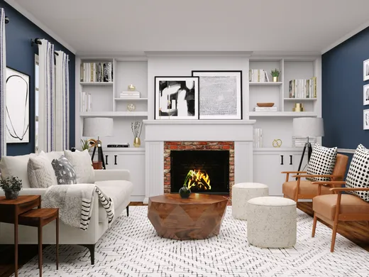Living Room · Modern designed by Alex