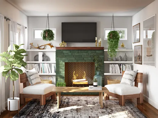 Living Room · Bohemian designed by Kiele