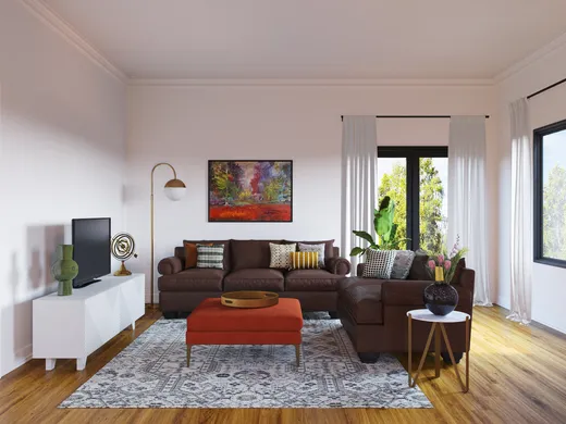 Living Room · Eclectic designed by Brittney