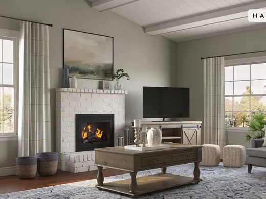 Living Room · Traditional designed by Ashley