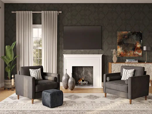 Living Room · Modern designed by Megan