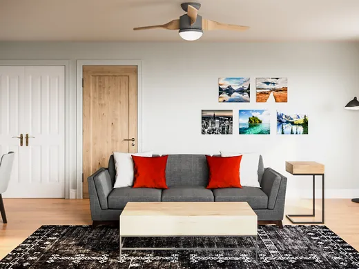 Living Room · Industrial designed by Isabella