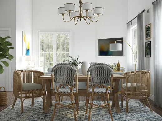 Dining Room · Coastal designed by Lisa