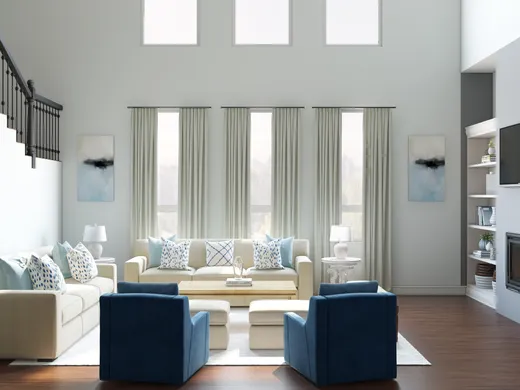 Living Room · Coastal designed by Shirley