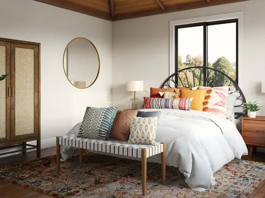 Bedroom · Eclectic designed by Natasha