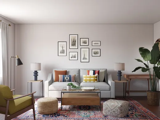 Living Room · Bohemian designed by Ghianella