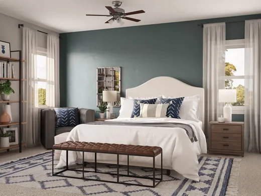 Bedroom · Contemporary designed by Meghan