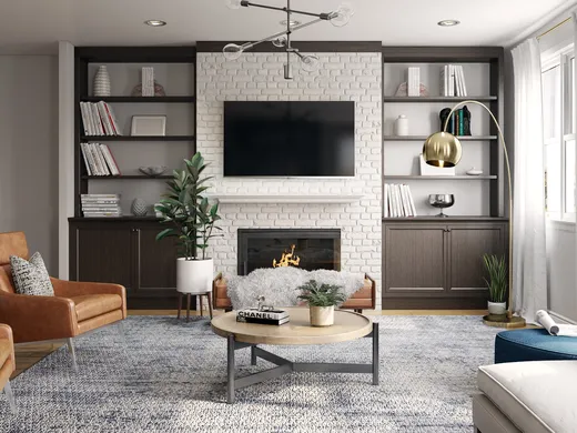Living Room · Modern designed by Paulina