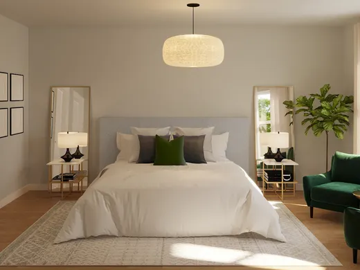 Bedroom · Contemporary designed by Kayla