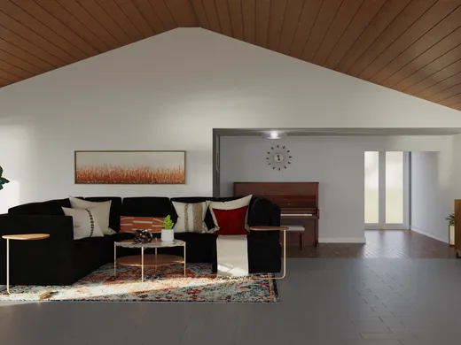 Living Room · Modern designed by Andrea