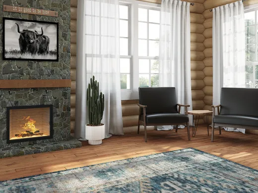 Living Room · Country designed by Regina