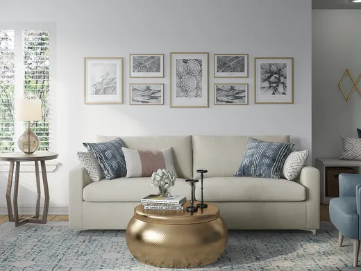 Living Room · Coastal designed by Yoseika