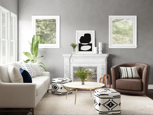 Living Room · Bohemian designed by Taelor