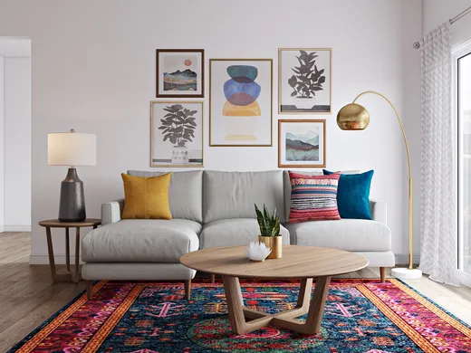 Living Room · Bohemian designed by Megan