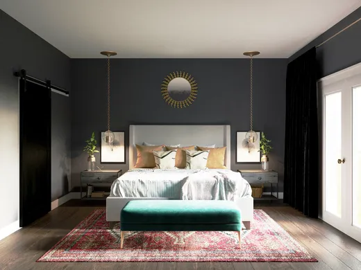 Bedroom · Eclectic designed by Maria