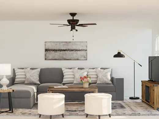 Living Room · Farmhouse designed by Luisa