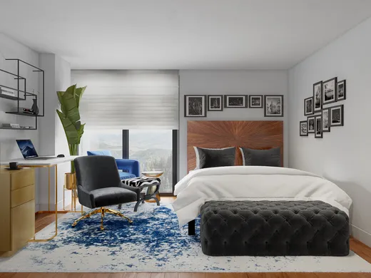 Bedroom · Eclectic designed by Julio