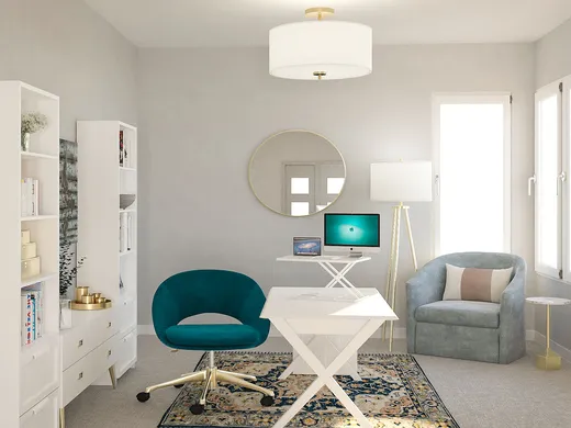 Office · Eclectic designed by Brianna