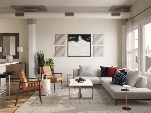 Living Room · Modern designed by Erica