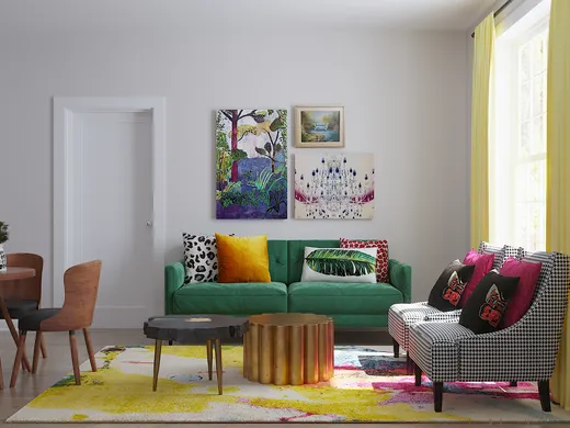 Living Room · Bohemian designed by Sandra