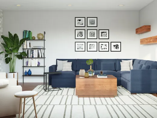 Living Room · Modern designed by Waleska