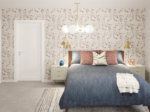 Bedroom · Eclectic designed by Kelly