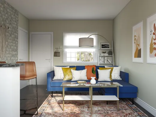 Living Room · Bohemian designed by Andrea