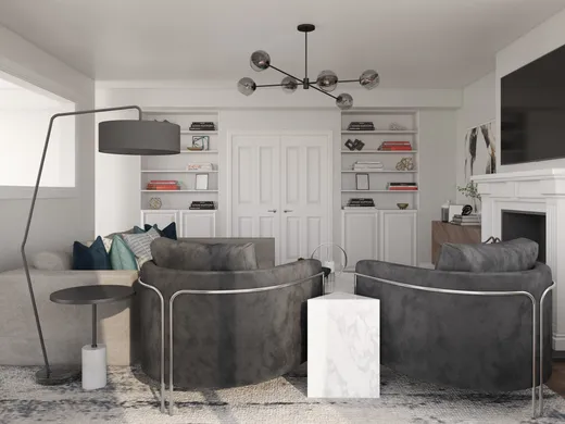 Living Room · Modern designed by Cathrine