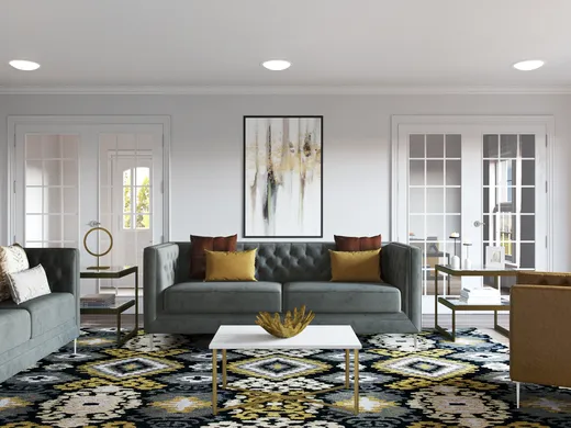 Living Room · Contemporary designed by Randi