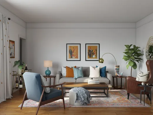 Living Room · Eclectic designed by Dani