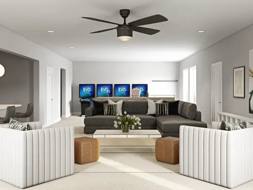 Living Room · Contemporary designed by Dani