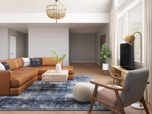 Living Room · Contemporary designed by Anny