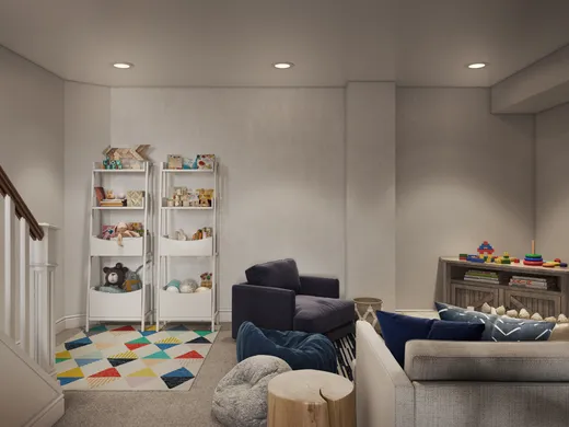 Living Room · Contemporary designed by Jade