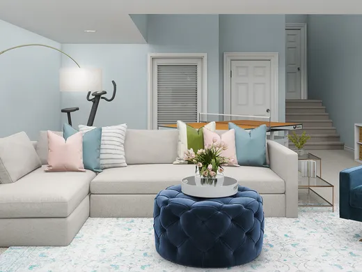 Living Room · Coastal designed by Kaity