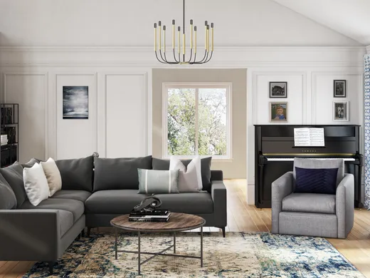 Living Room · Modern designed by Catherine