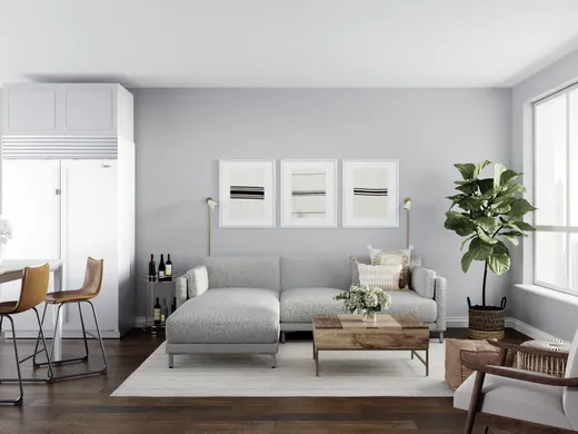 Living Room · Eclectic designed by Kelcy