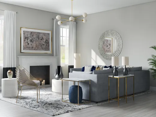 Living Room · Bohemian designed by Jennifer