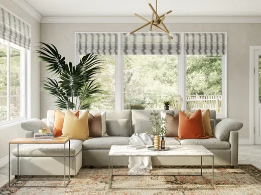 Living Room · Contemporary designed by James