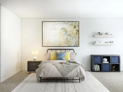 Bedroom · Midcentury Modern designed by Alyssa