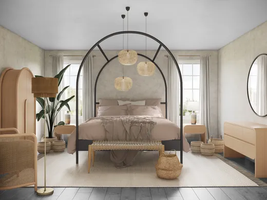 Bedroom · Bohemian designed by Ghianella