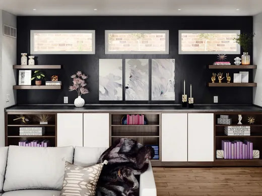Living Room · Glam designed by Marie